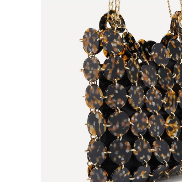 NWT SANDRO "LEOPARD" Pastille bag, large model - Picture 3 of 10